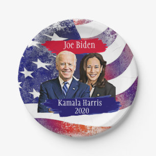 Joe Biden en Kamala Harris 2020 Papieren Bordje