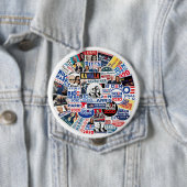 Joe Biden en Kamala Harris 2020 Ronde Button 4,0 Cm (In situ)