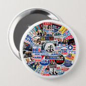 Joe Biden en Kamala Harris 2020 Ronde Button 4,0 Cm (Voorkant /achterkant)