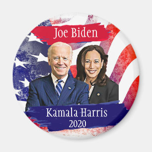 Joe Biden en Kamala Harris 2020 US-verkiezingen Magneet