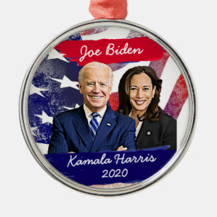 Joe Biden en Kamala Harris 2020 US-verkiezingen Metalen Ornament