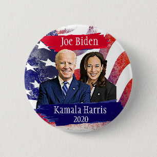 Joe Biden en Kamala Harris 2020 US-verkiezingen Ronde Button 5,7 Cm