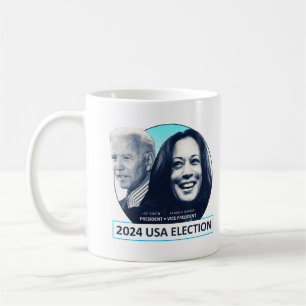 Joe Biden en Kamala Harris 2024 VS VERKIEZINGEN Koffiemok