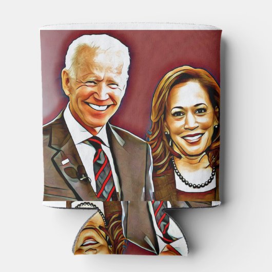 Joe Biden en Kamala Harris_ 46th President_ Blikjeskoeler (Achterkant)