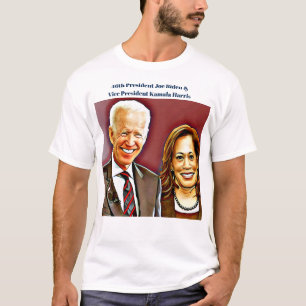 Joe Biden en Kamala Harris_ 46th President_ T-shirt
