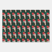 Joe Biden en Kamala Harris Kerstkerstkerstkerstker Inpakpapier Vel (Voorkant)