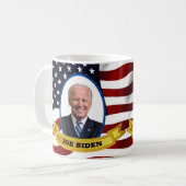 Joe Biden en Kamala Harris Portait Koffiemok (Voorkant links)