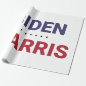 Joe Biden en Kamala Harris (Verkiezingen 2020 in d Cadeaupapier (Uitgerold)