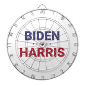 Joe Biden en Kamala Harris (Verkiezingen 2020 in d Dartbord (Voorkant)