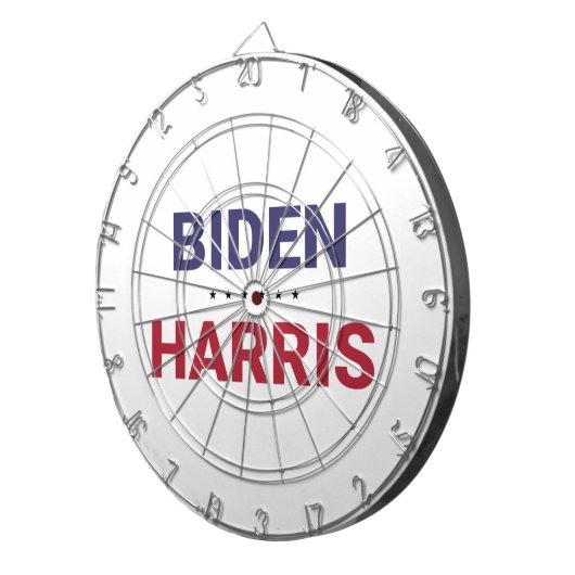Joe Biden en Kamala Harris (Verkiezingen 2020 in d Dartbord (Voorkant Rechts)