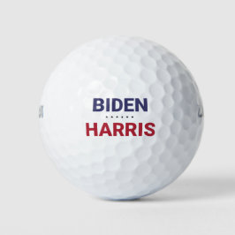 Joe Biden en Kamala Harris (Verkiezingen 2020 in d Golfballen