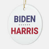 Joe Biden en Kamala Harris (Verkiezingen 2020 in d Keramisch Ornament (Links)