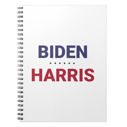 Joe Biden en Kamala Harris (Verkiezingen 2020 in d Notitieboek (Voorkant)