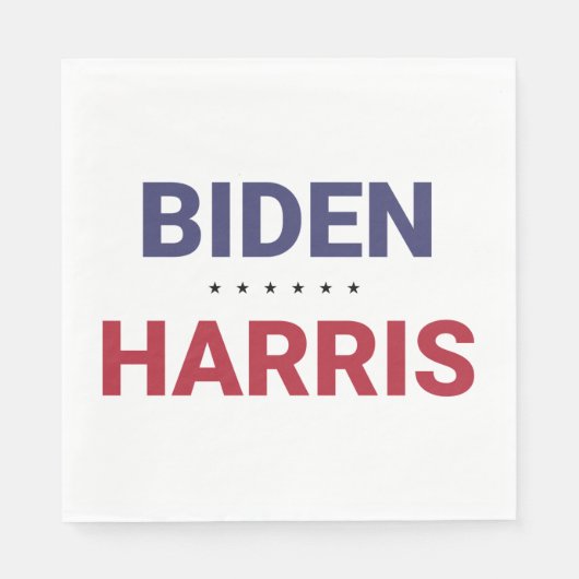 Joe Biden en Kamala Harris (Verkiezingen 2020 in d Servet (Voorkant)