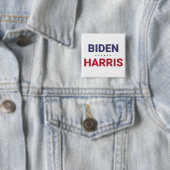 Joe Biden en Kamala Harris (Verkiezingen 2020 in d Vierkante Button 5,1 Cm (In situ)