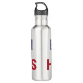 Joe Biden en Kamala Harris (Verkiezingen 2020 in d Waterfles (Achterkant)