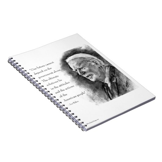 Joe Biden en Quote Notitieboek (Rechterzijde)