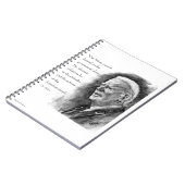 Joe Biden en Quote Notitieboek (Linkerzijde)