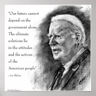 Joe Biden en Quote Poster