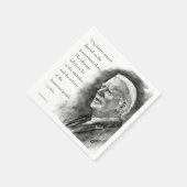 Joe Biden en Quote Servet (Hoek)