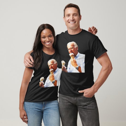Joe Biden Eten Ice Cream, Biden's 4 juli spee T-shirt (Unisex)
