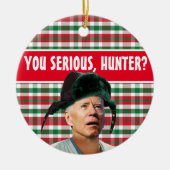 Joe Biden FJB-kerstfeest Funny Ornament LGB Gift (Voorkant)