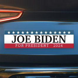 Joe Biden for President - Traditional Design 2024 Bumpersticker