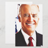 Joe Biden-For USA President 2016 Briefpapier (Voorkant / Achterkant)