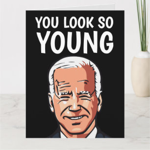 JOE BIDEN FUNNY BIRTHDAY-KAARTEN VOOR HAAR KAART