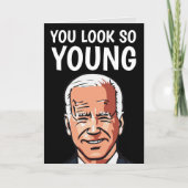 JOE BIDEN FUNNY BIRTHDAY-KAARTEN VOOR HAAR KAART (Voorkant)