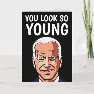 JOE BIDEN FUNNY BIRTHDAY-KAARTEN VOOR HAAR KAART