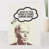 JOE BIDEN FUNNY BIRTHDAY TRUMP KAARTEN (Voorkant)