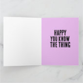 JOE BIDEN FUNNY BIRTHDAYGREETCARDS BEDANKKAART (Binnen)