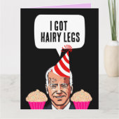 JOE BIDEN FUNNY BIRTHDAYGREETCARDS BEDANKKAART (Voorkant)
