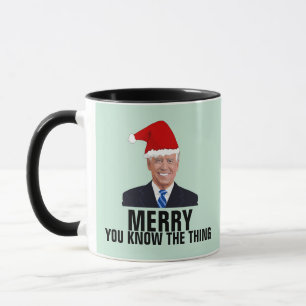 JOE BIDEN FUNNY CHRISTMAS COFFEE MUGS MOK