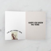 JOE BIDEN FUNNY COGNITIVE TEST BIRTHDAAGKAARTEN BEDANKKAART (Binnen)