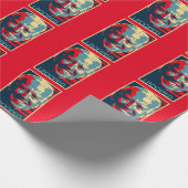 JOE BIDEN FUNNY I POOPTE OBAMAIZED CHRISTMAS WRAPP CADEAUPAPIER (Hoek)