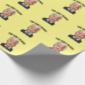 JOE BIDEN FUNNY JE HEBT GEEN ZWART! WRAPPINGSPAPIE CADEAUPAPIER (Hoek)