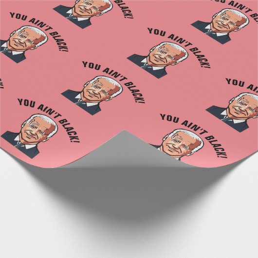 JOE BIDEN FUNNY VALENTIJNSDAG WRAPPING PAPIER (Hoek)