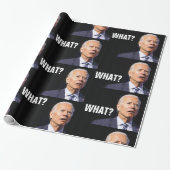 JOE BIDEN FUNNY WRAPPING PAPER CADEAUPAPIER (Uitgerold)