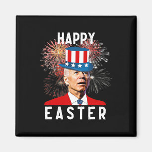 Joe Biden Gelukkig Pasen Voor Grappige 4 Juli Magneet