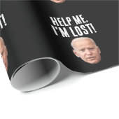 JOE BIDEN GRAPPIG KERSTINPAKPAPIER VERLOREN! CADEAUPAPIER (Rol Hoek)