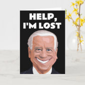 JOE BIDEN GRAPPIG VERJAARDAG WENSKAART KAART (Gele Bloem)