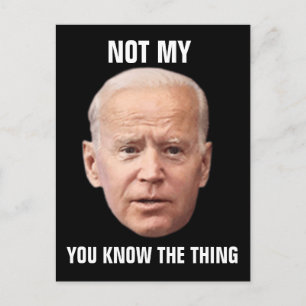 JOE BIDEN GRAPPIGE BRIEFKAARTEN