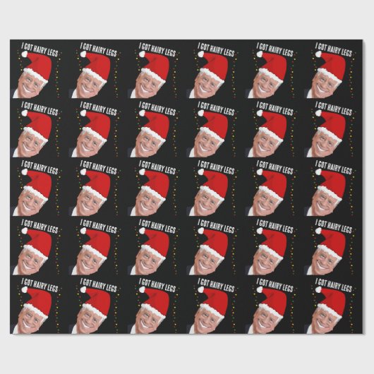 JOE BIDEN GRAPPIGE KERSTMIS CADEAUPAPIER (Vlak)