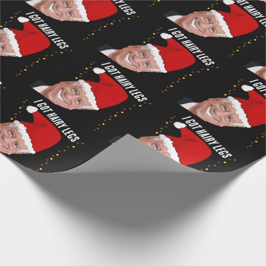 JOE BIDEN GRAPPIGE KERSTMIS CADEAUPAPIER (Hoek)