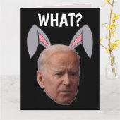 JOE BIDEN GRAPPIGE PAAS- GROTE WENSKAARTEN KAART (Gele Bloem)