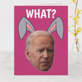 JOE BIDEN GRAPPIGE PAASGROTE GROETKAARTEN KAART (Gele Bloem)