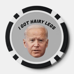 JOE BIDEN GRAPPIGE POKER CHIPS