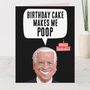 JOE BIDEN GRAPPIGE VERJAARDAGSKAARTEN KAART
